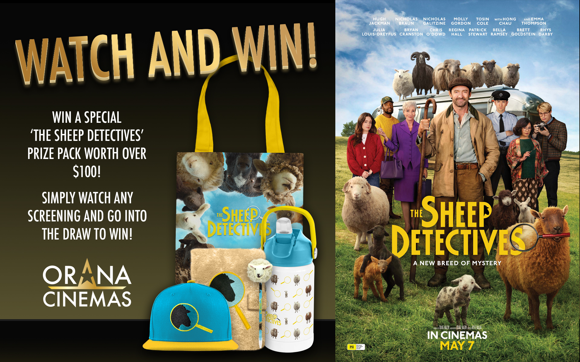 Watch & Win - The Sheep Detectives
